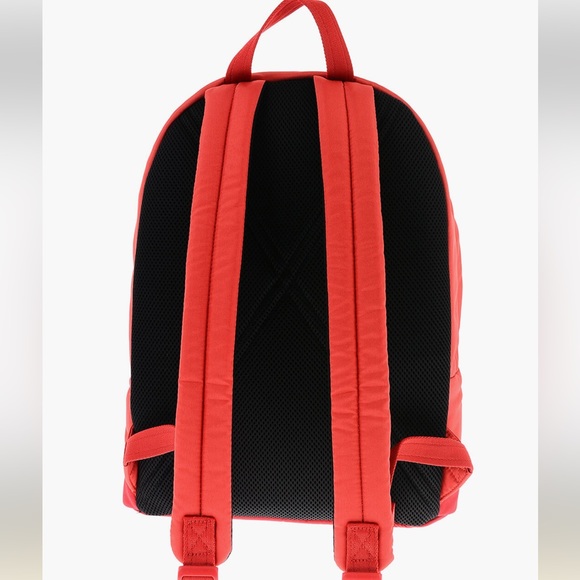 Diesel SOLID COLOR FARB BACKPACK WITH FRONT POCKET Red - Picture 4 of 6